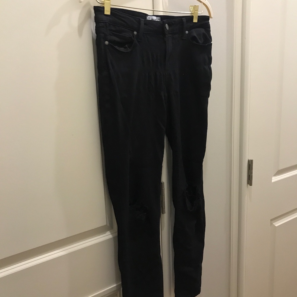 PAIGE ripped skinny jeans